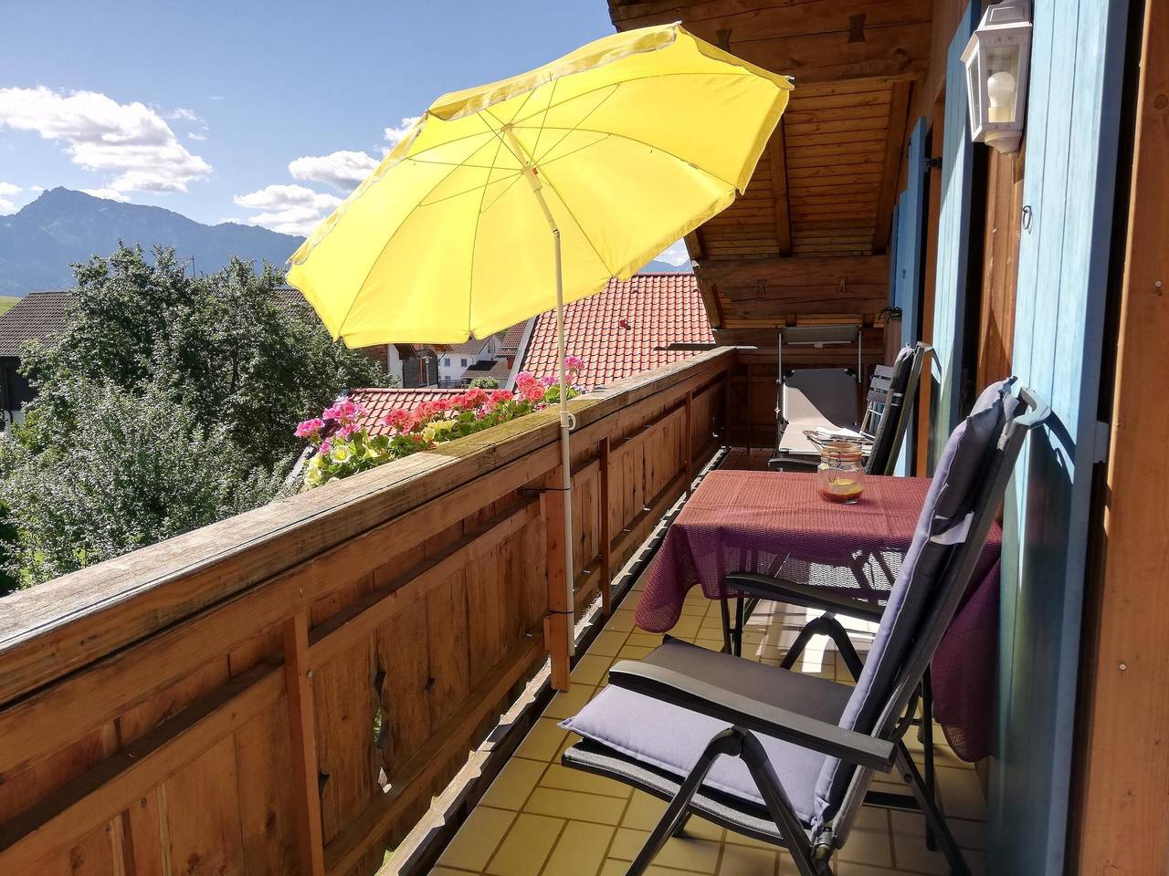 Ganze Ferienwohnung, Fewo Alpenlodge,2 Schlafz.mit Balkon in Rieden, Bayerisch Schwaben