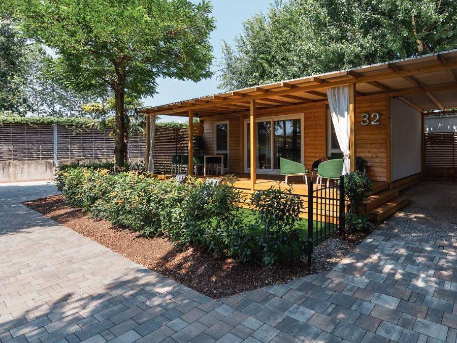 Club del Sole Tenuta Primero Grado Family Resort - Mobilheim 4 personen - Cottage Deluxe 2 Zimmer in Grado, Görz Provinz