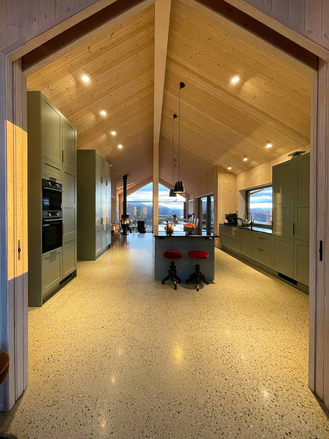 Umweltfreundliche Hütte mit Panoramablick über Savalen in Tynset