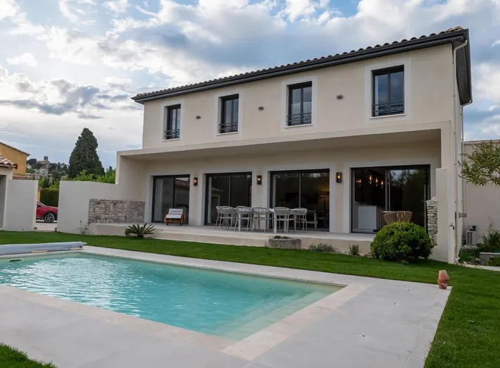 Chalet para 7 personas, con terraza y vistas además de piscina y jardín - 1