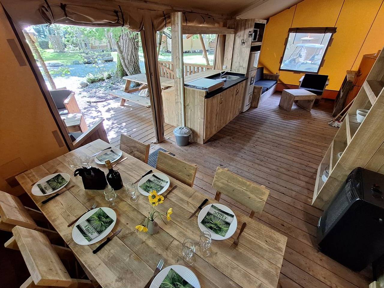Bungalow mit Terrasse für 6 Personen in Valbonnais, Nationalpark Écrins