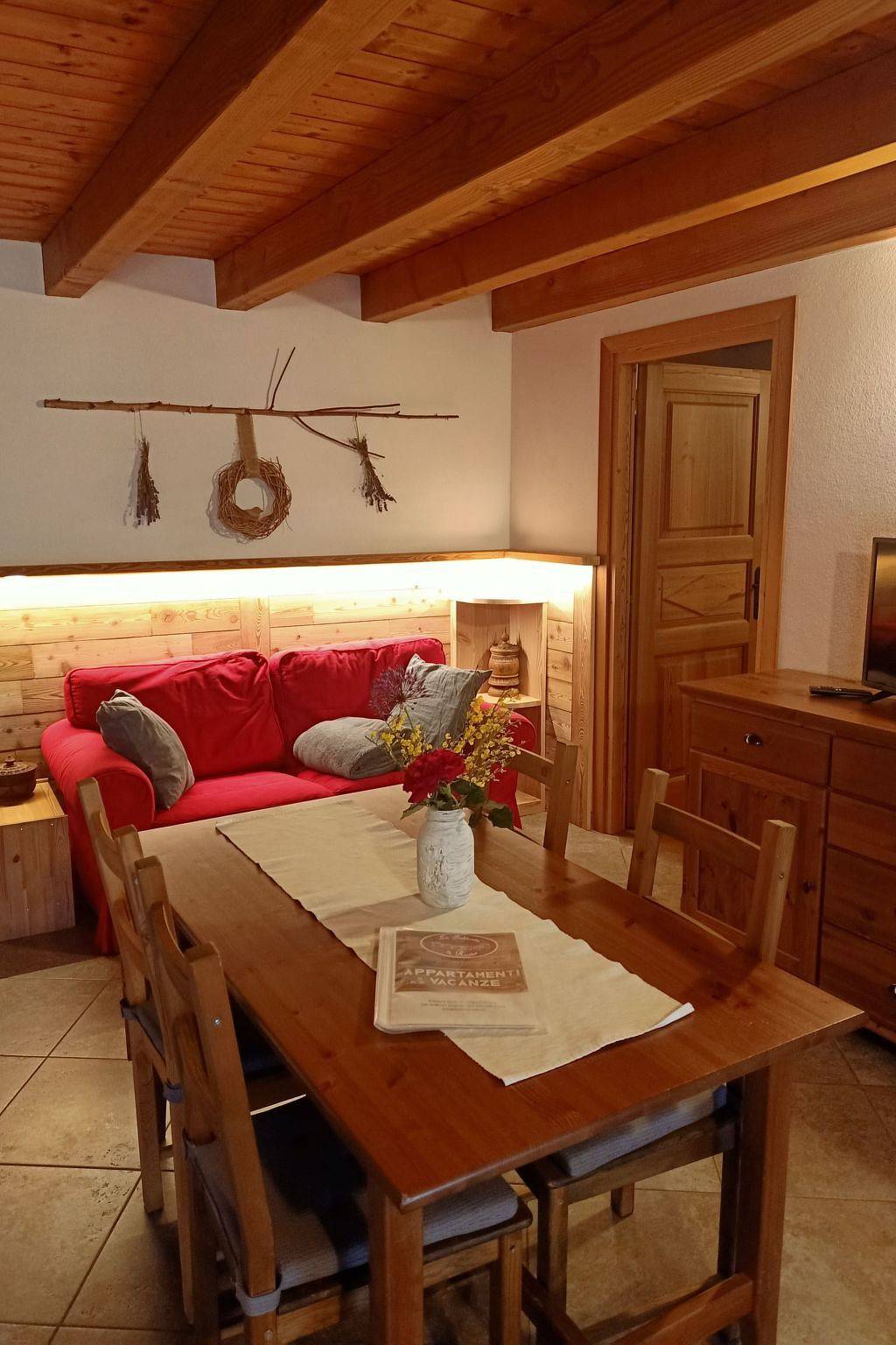 Geheel appartement, Drei-Zimmer-Wohnung La Mucca in Gignod in Rovin, Comune di Gignod