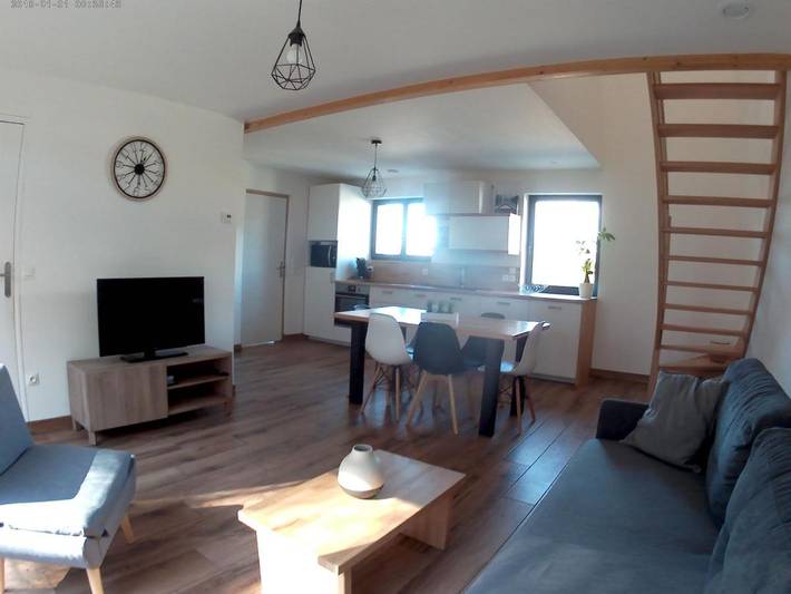 Location de vacances pour 5 personnes, avec vue et terrasse, animaux acceptés à Crots - 3