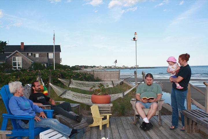 Ferienhaus für 7 Personen, mit Whirlpool und Balkon sowie Garten - 1