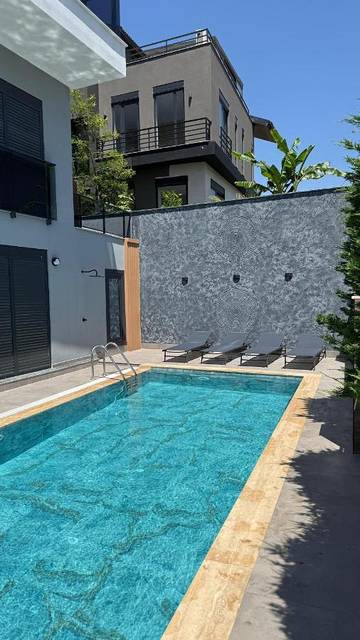 Villa pour 6 personnes, avec piscine ainsi que vue et jardin à Antalya