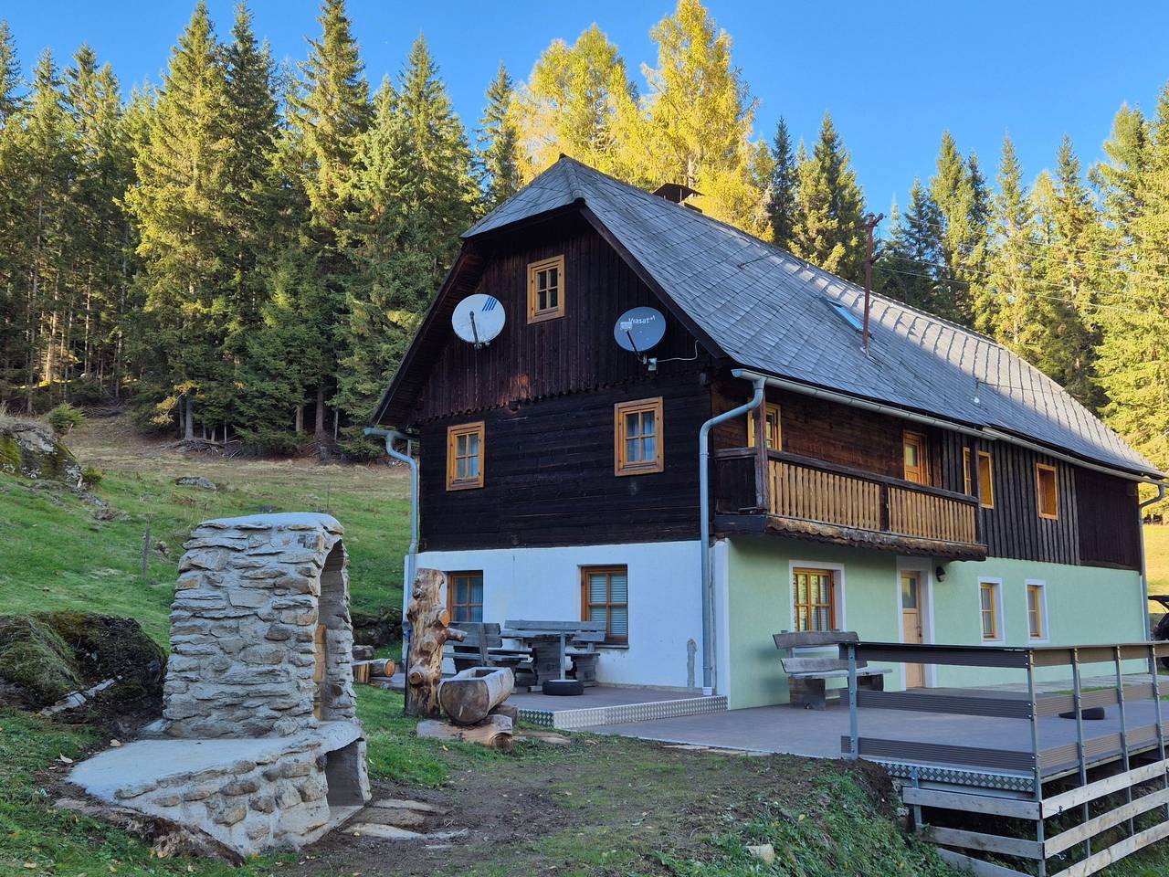 Ofenbauer in Obdach, Lavanttaler Alpen