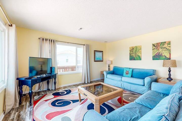 Vacation rental for 6 people, with terrace in Edisto Island