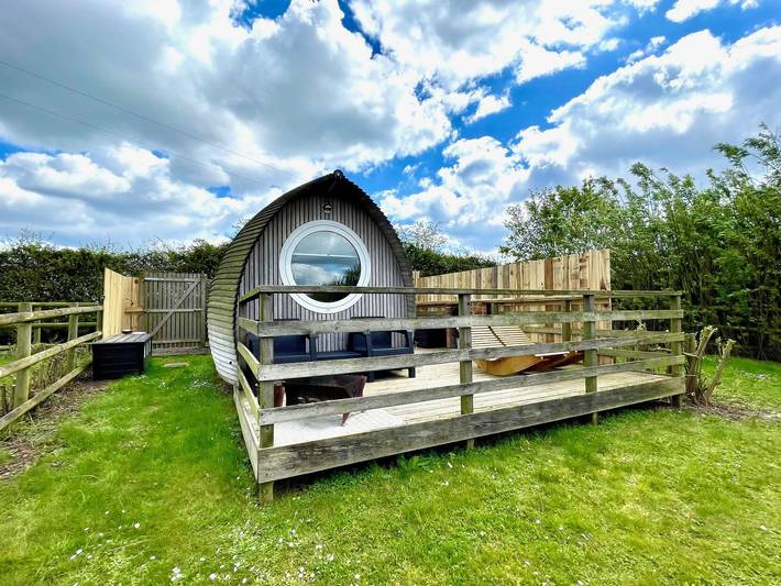 Glamping für 2 Personen, mit Garten in England