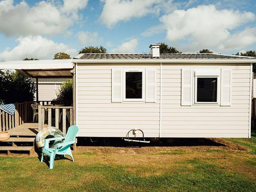 Camping Kerscolper  - Mobilheim 2 personen - Kouple 25 bis 27m² in Fouesnant, Quimper und Umgebung