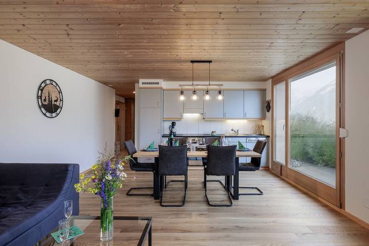 Ferienwohnung für 6 Personen, mit Balkon und Terrasse in Graubünden - 3
