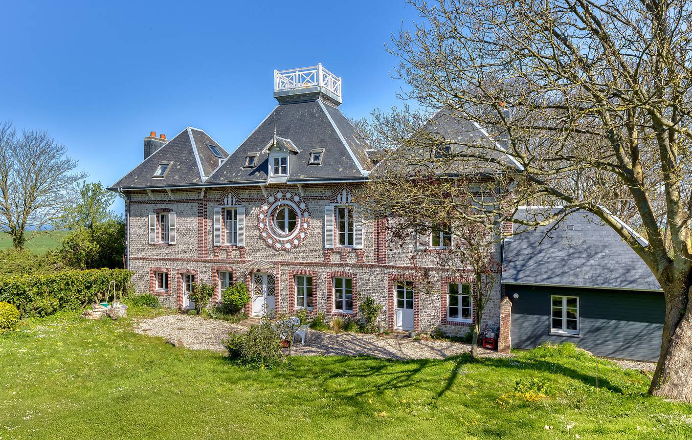 Appartement vue mer avec parking, WiFi, TV - 1km de la plage in Vattetot-sur-Mer, Région du Havre
