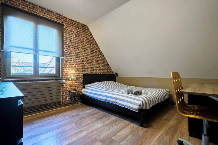 Location de vacances pour 10 personnes, avec terrasse ainsi que jardin et jacuzzi à Marcq-en-Barœul - 2