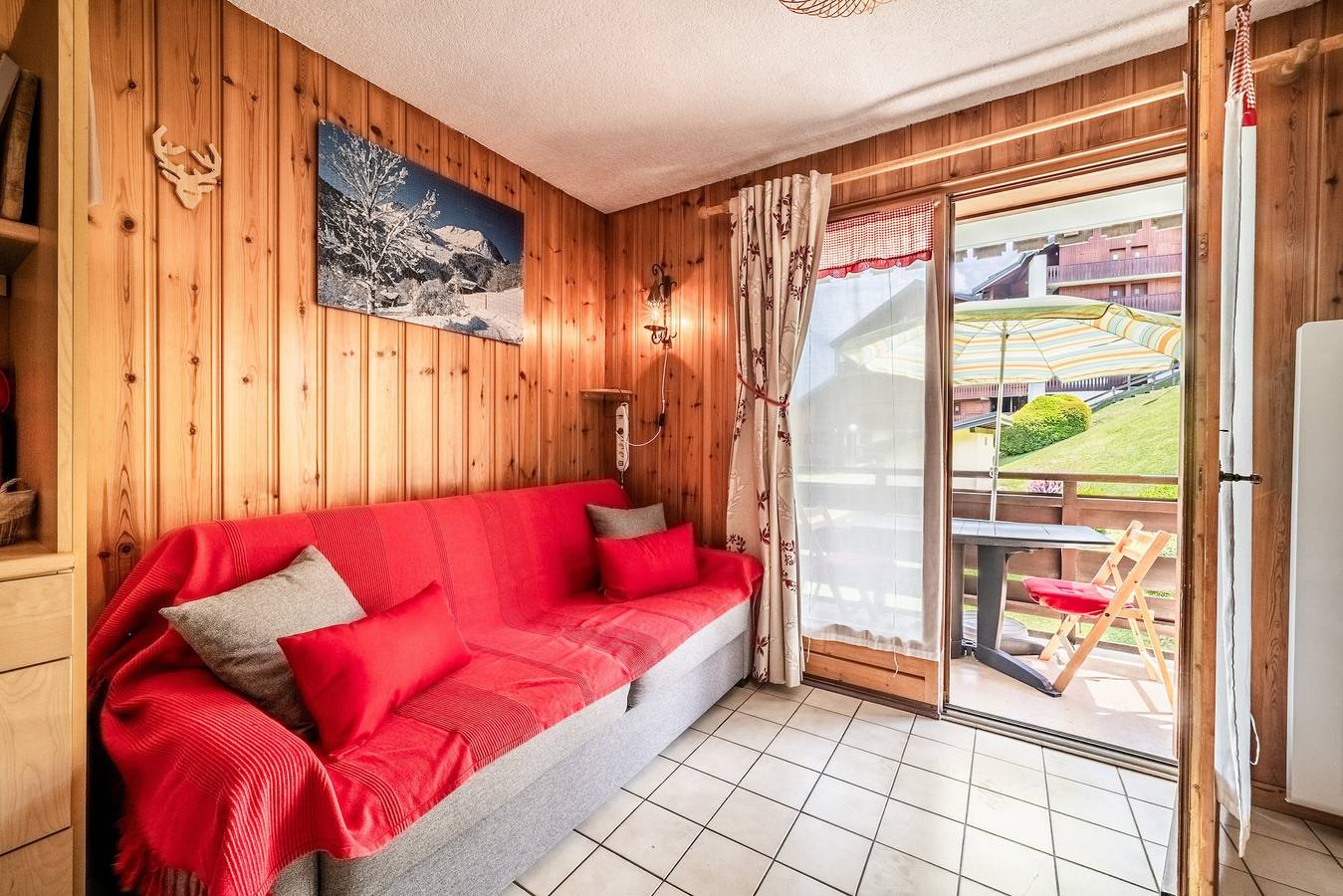 Apartamento entero, Apartamento 'Les Oursons' con vistas a la montaña, balcón y Wi-Fi in Station de Morillon, Grand Massif