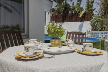 Casa rural para 5 personas, con terraza y jardín en Titulcia