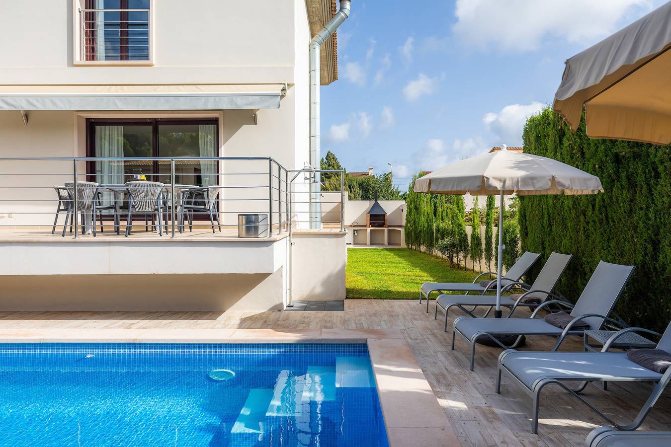 Villa Casa Bon Sol mit Pool, Gemeinschaftsterrasse und Wlan in Son Moll, Capdepera