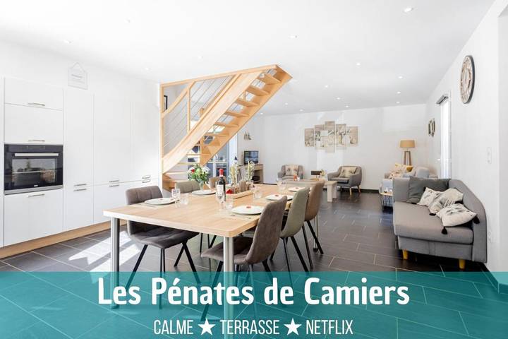 Maison de vacances pour 7 personnes, avec vue et terrasse