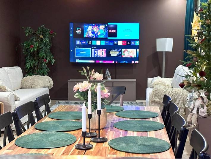 Apartamento de vacaciones para 12 personas, con sauna además de balcón y vistas - 1