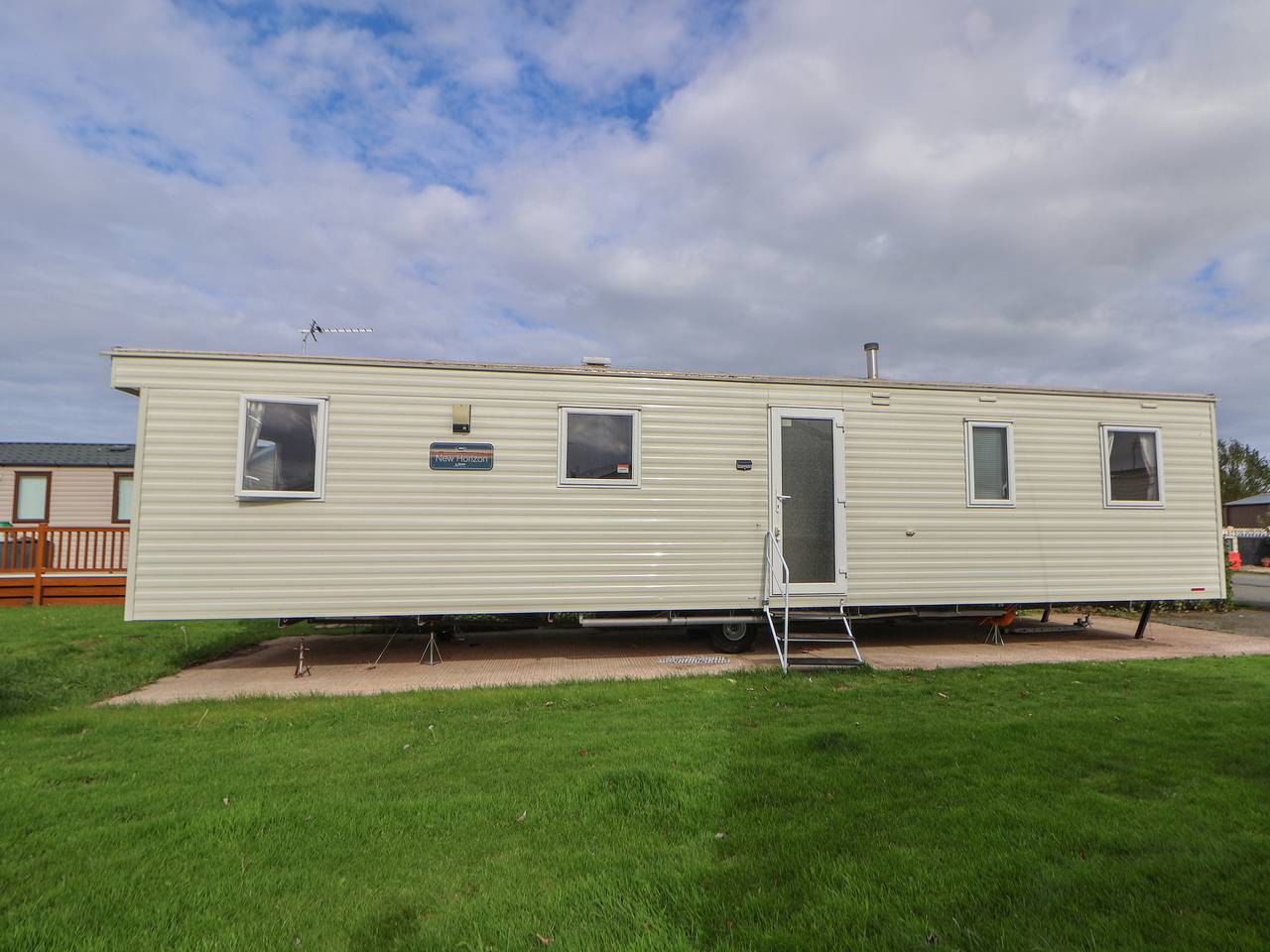 Wohnwagen für 6 Personen mit Garten in Rhyl, Denbighshire