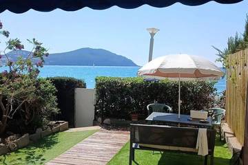 Gîte pour 4 personnes, avec jardin dans Office De Tourisme De Saint Cyr Sur Mer