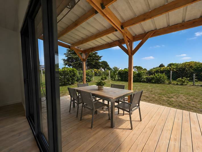 Camping pour 6 personnes, avec Jardin dans le Golfe du Morbihan