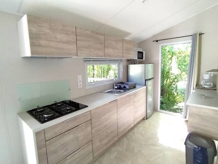 Mobil home pour 4 personnes, avec piscine à Chaillé-les-Marais - 2