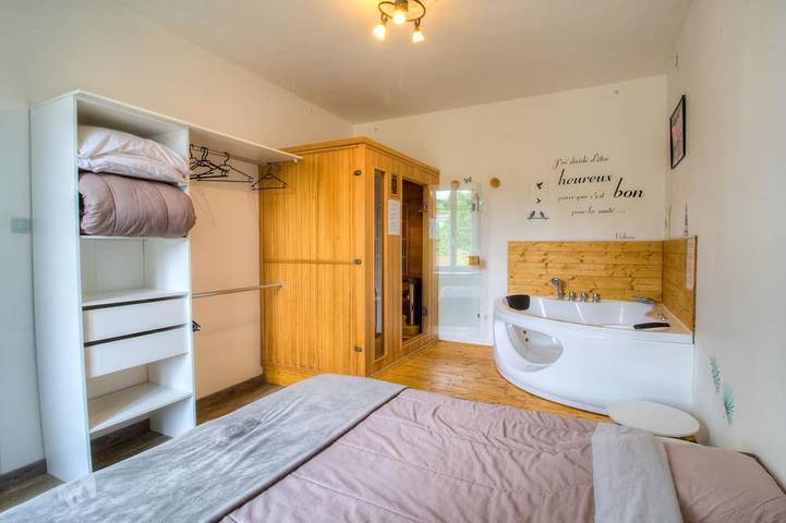 Maison de vacances pour 4 personnes, avec sauna ainsi que terrasse et jacuzzi - 1