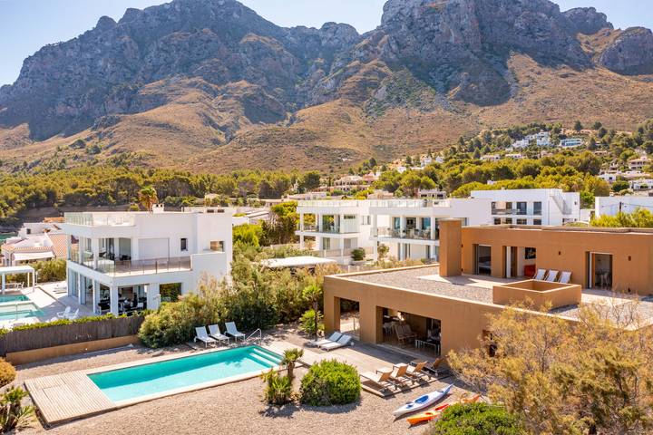 Villa für 9 Personen, mit Garten und Pool sowie Meerblick - 1