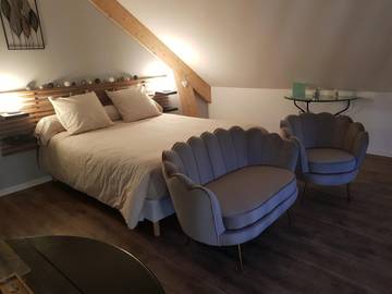 Gîte pour 3 personnes, avec terrasse et vue à Fayl-Billot