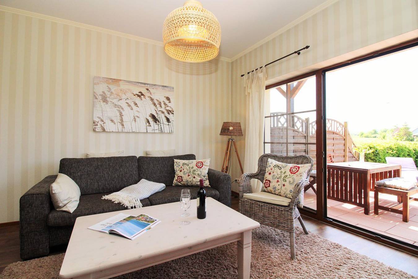 Ganze Wohnung, Brunshauptener Mühle Fewo 4: sehr geschmackvoll eingerichtete 3-Zimmer-Fewo in Kühlungsborn, Mecklenburgische Ostseeküste