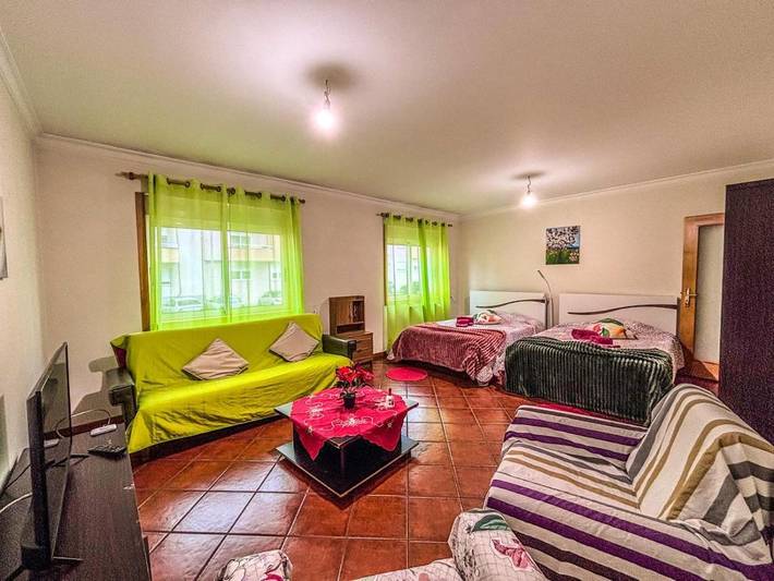 Apartamento de férias para 9 pessoas, com vista e varanda em Bragança
