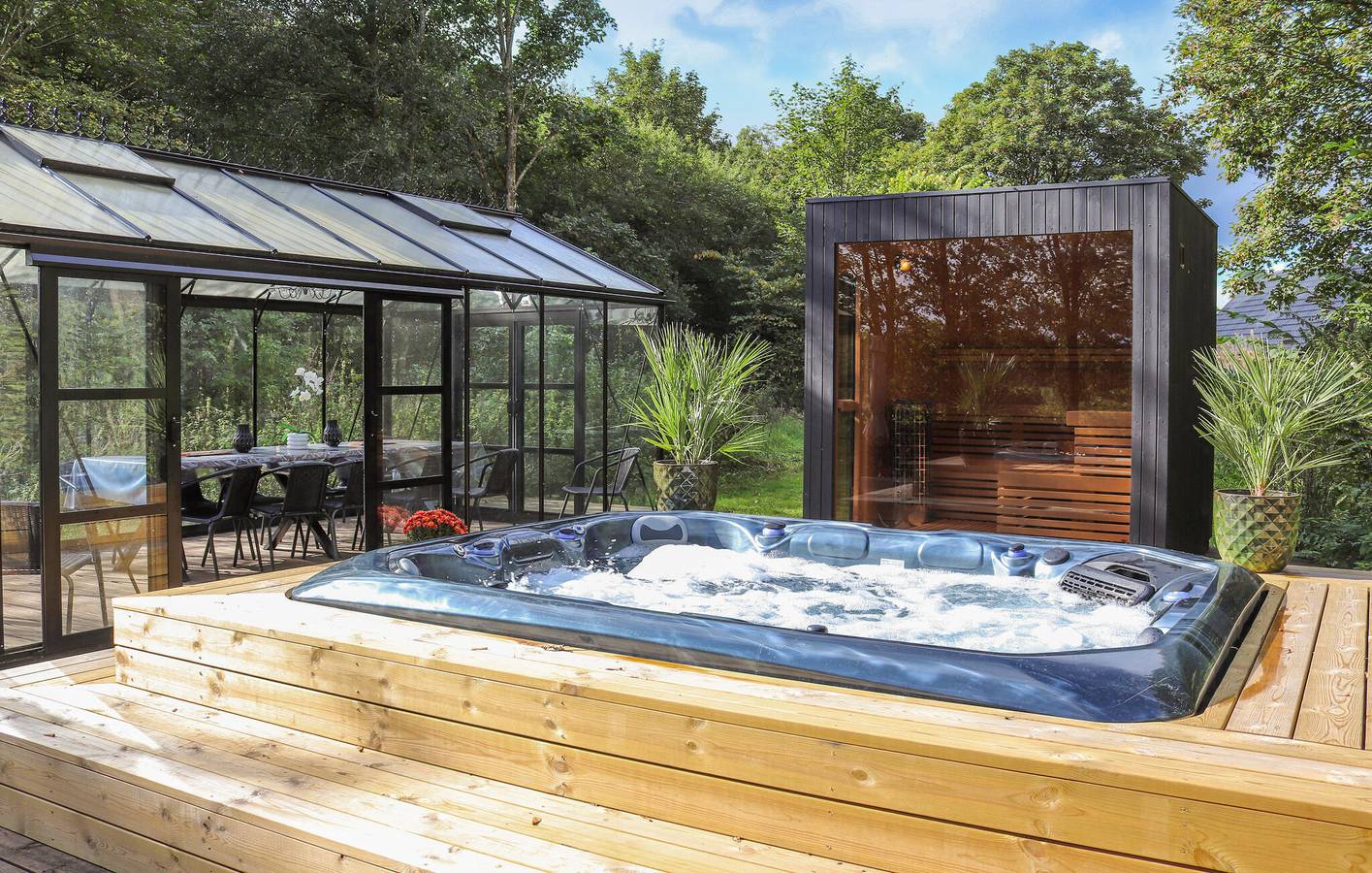 Ferienhaus für 38 Personen mit Sauna in Billund und Umgebung