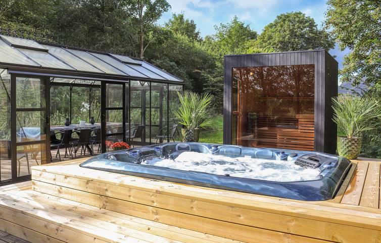 Ferienhaus für 38 Personen mit Sauna in Billund und Umgebung