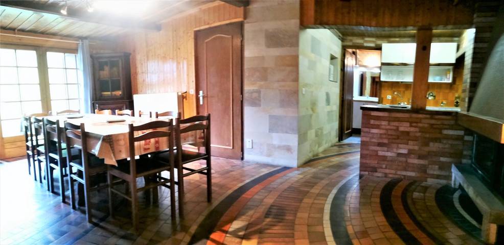 Gîte pour 12 personnes, avec terrasse à La Giettaz - 4