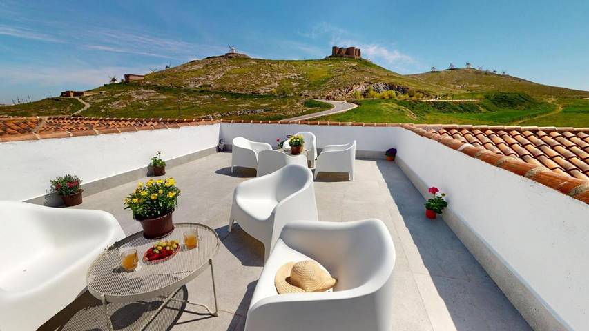 Apartamento para 3 personas, con Terraza y Vistas en Consuegra