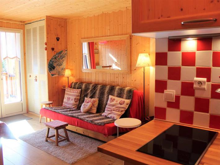 Apartamento entero, Estudio acogedor para 2 personas a pie de pistas en Vars Les Claux in Vars, Briançon region