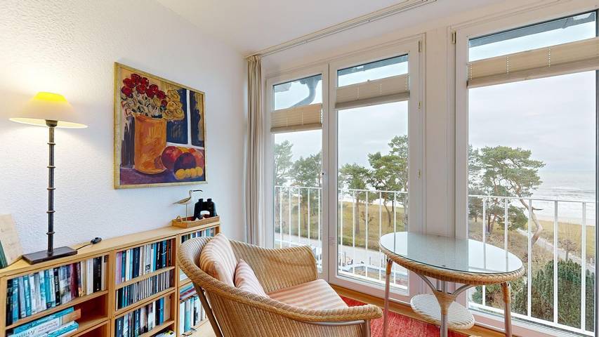 Apartamento entero, Apartamento de vacaciones para 2 personas con balcón in Ostseebad Binz, Binz