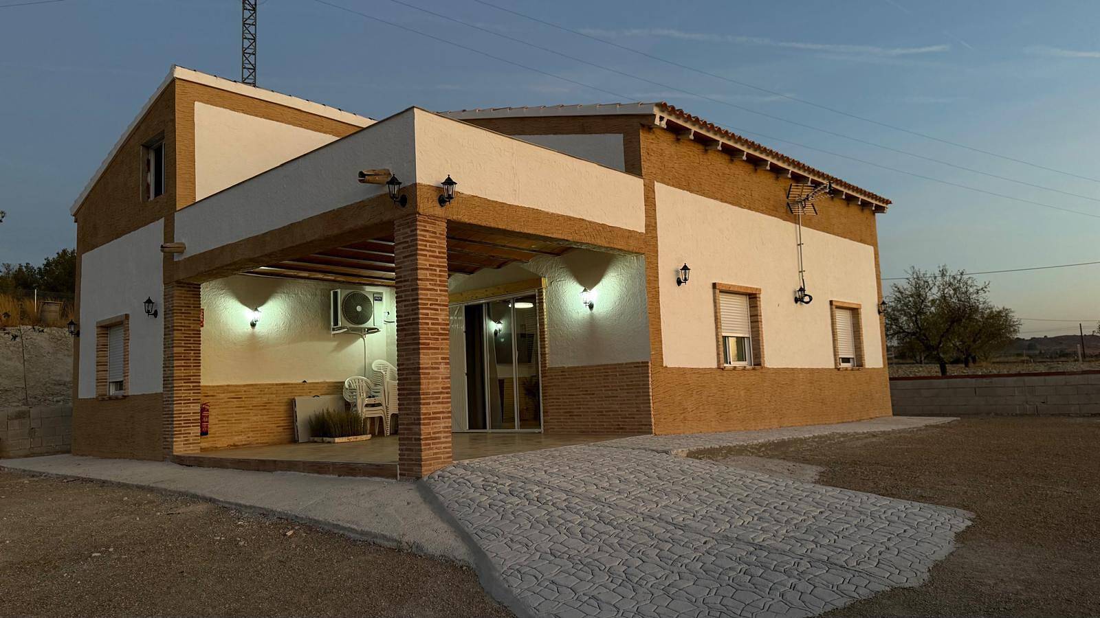 Casa Rural 'El Jardín De Sara' con vistas a la montaña, Wi-Fi y aire acondicionado in Albudeite, Interior de Murcia
