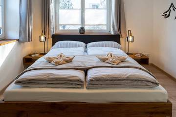 Ferienwohnung für 6 Personen, mit Terrasse und Garten in Waltenhofen