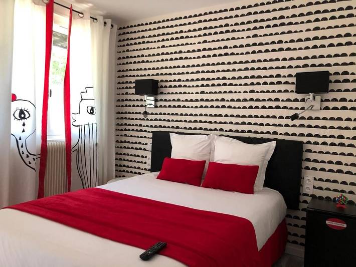 Hôtel pour 2 personnes, avec Terrasse et Jardin à Mâcon