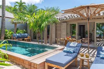 Location de vacances pour 2 personnes, avec jardin dans Plage Saint Jean