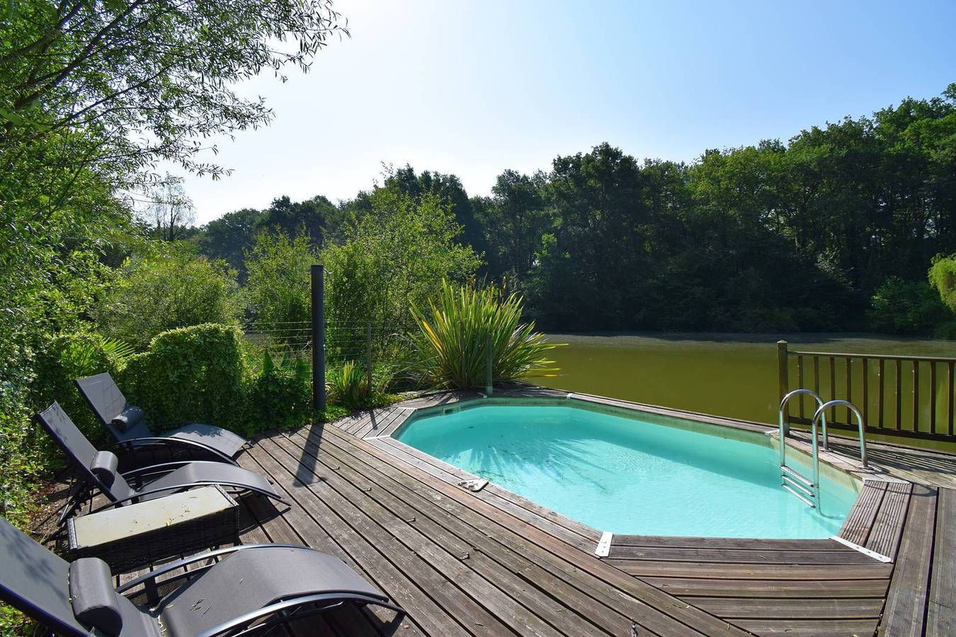 Chalet für 4 Personen mit Pool in Sos, Nérac und Umgebung