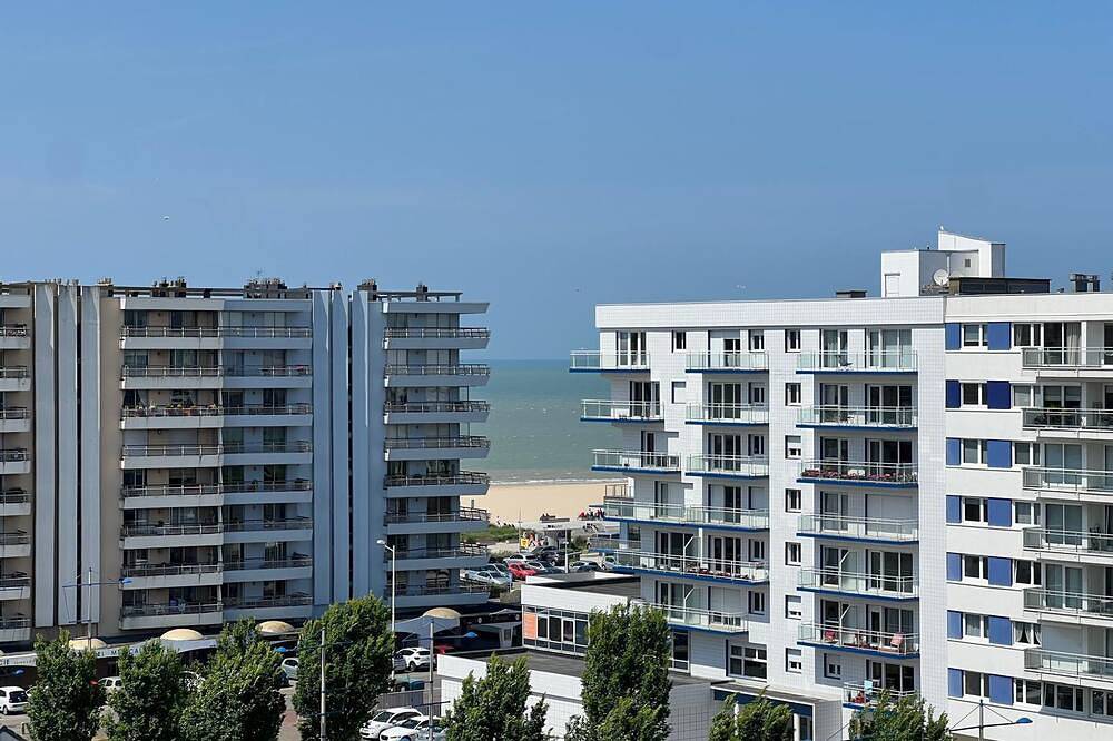 Ganze Wohnung, L'Escale Calaisienne-Apartment-Ensuite Bad-Blick zur Meerseite in Calais, Calais und Umgebung
