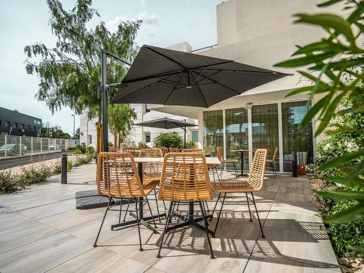 Hôtel pour 2 personnes, avec terrasse