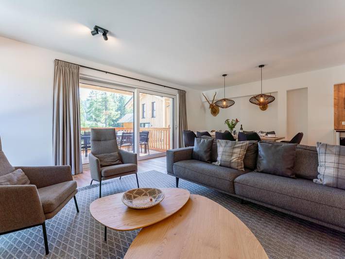 Ferienhaus für 10 Personen, mit Balkon und Terrasse sowie Garten und Sauna an der Turracher Höhe - 2