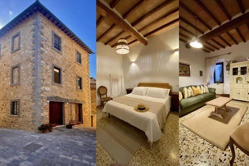 Ganze Wohnung, Dimora del Poggio - cozy Tuscan apartment in San Quirico d'Orcia, Orciatal