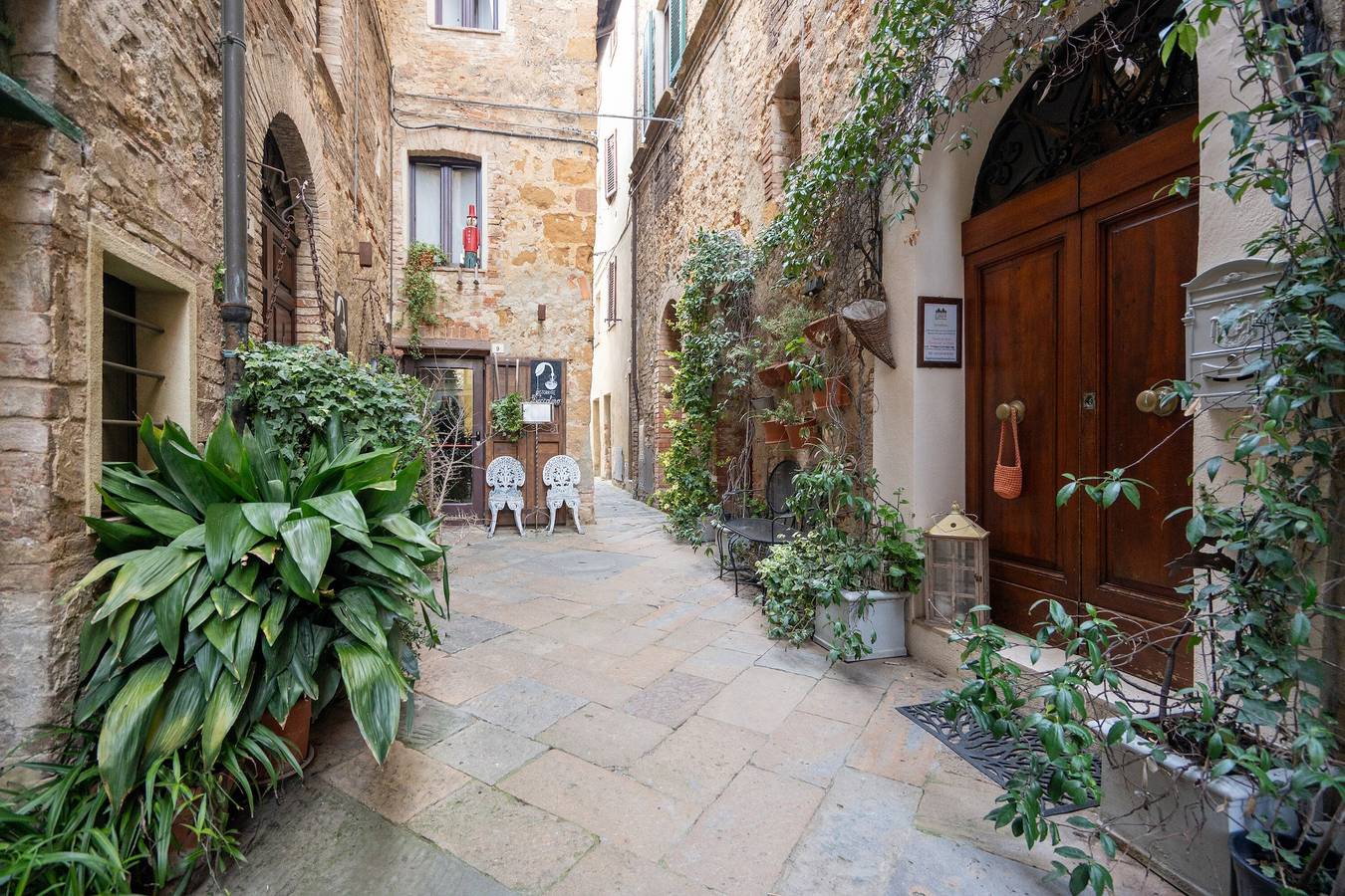 Ganze Wohnung, Apartment „La Dimora Di Pienza in Val D'Orcia“ mit Wlan im historischen Zentrum in Pienza, Orciatal