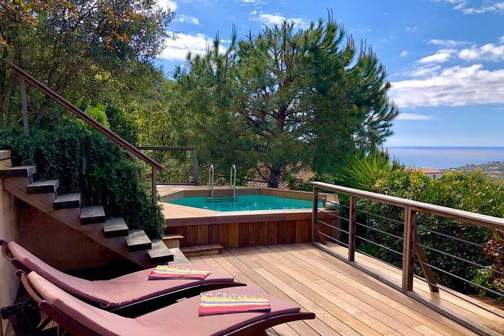 Gîte pour 2 personnes, avec terrasse, animaux acceptés à Albitreccia