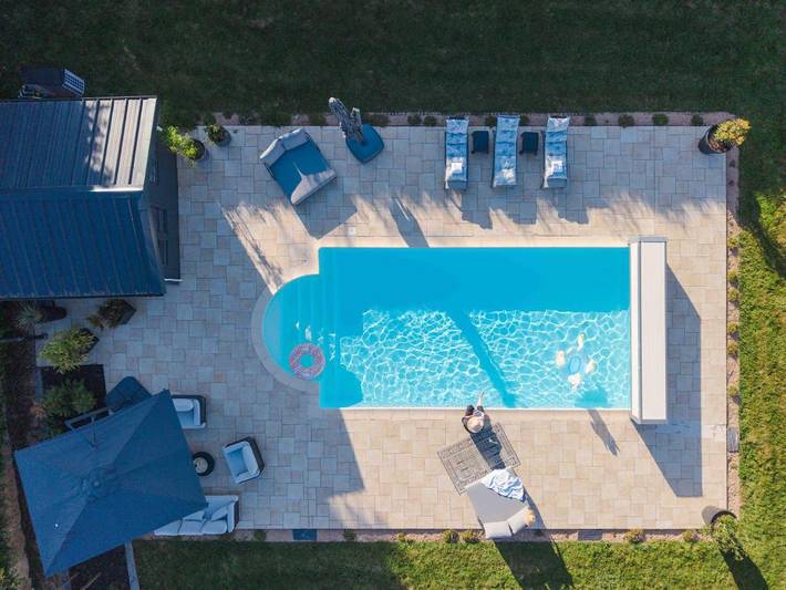 Maison d’hôte pour 2 personnes, avec Terrasse et Jacuzzi ainsi que Jardin et Piscine