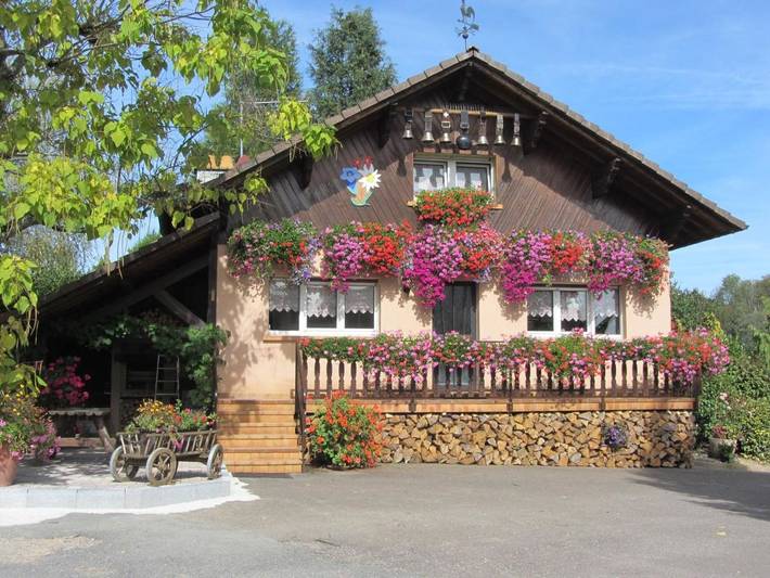 Maison de vacances pour 4 personnes, avec Balcon ainsi que Terrasse et Jardin