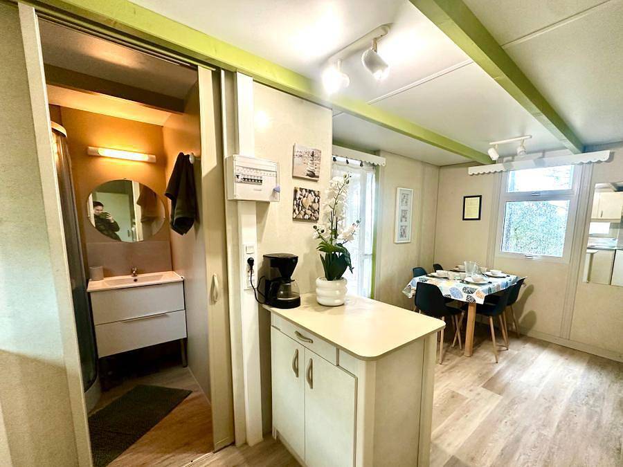 Camping Olva - Chalet 5 personen - Chalet Relax Wifi - 2 Zimmer - 4/5 Personen in Sartène, Sartène und Umgebung